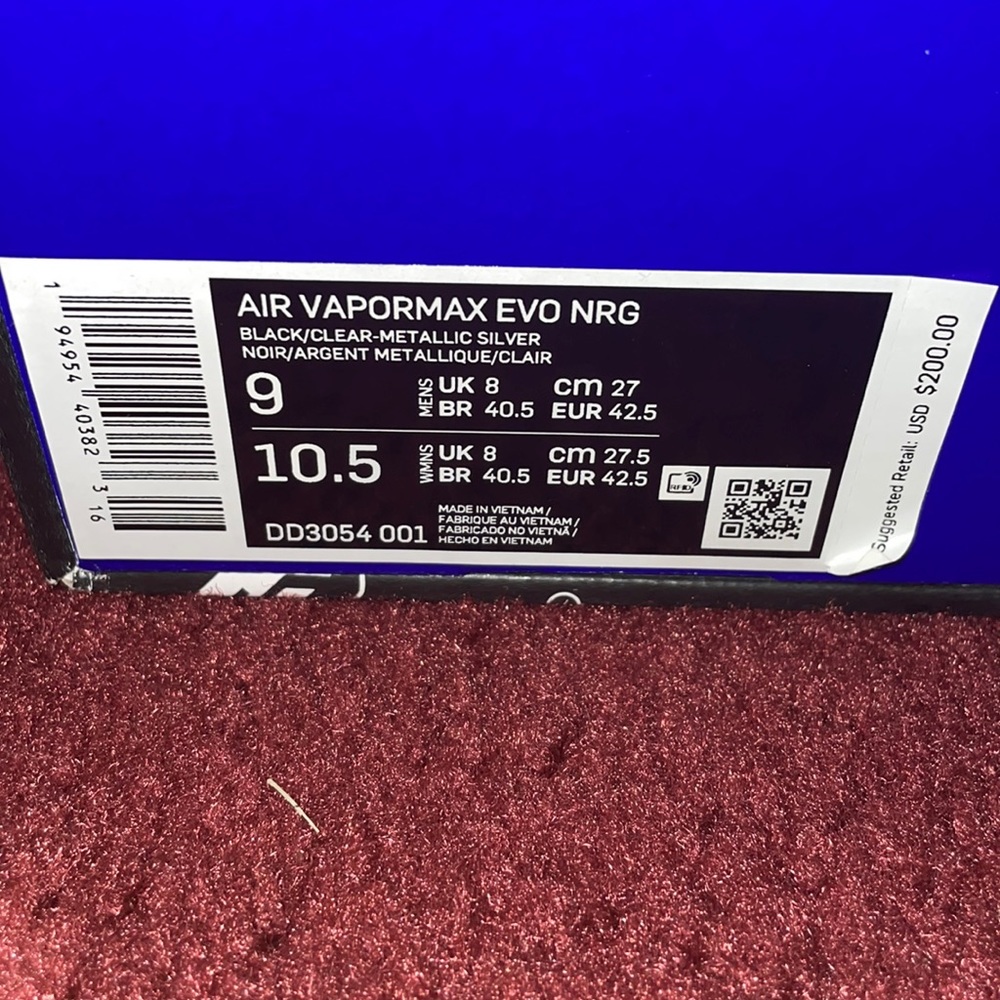 Air max vapormax evo nrg